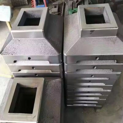 Base di ferro grigio con colore personalizzato e dimensioni personalizzate per le rotaie di protezione del parcheggio e del garage