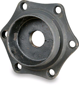 Verniciatura bitumena Fittings di tubi in ghisa Corpo corto Piatto solido MJ Cappuccio solido